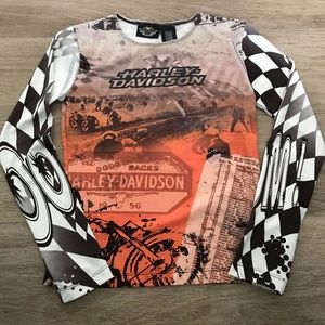 Harley Davidson Women’s Long Sleeve Shirt, XS